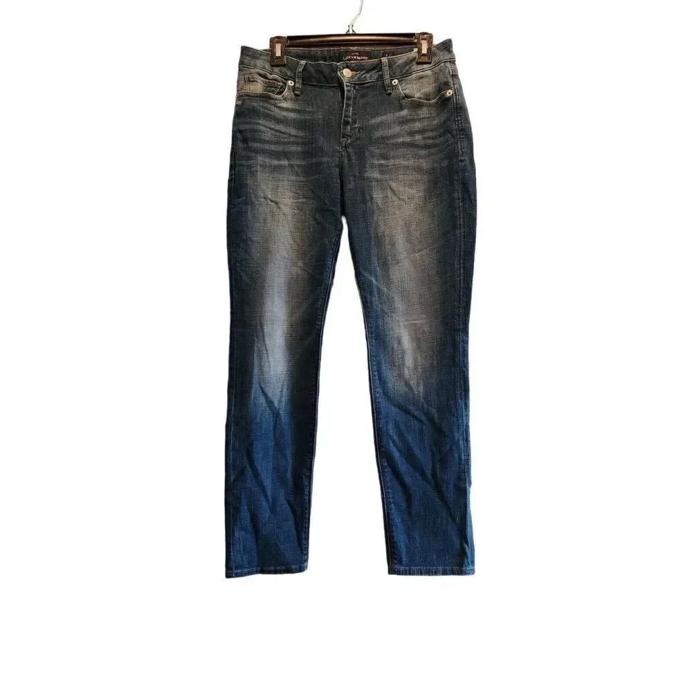 Lucky Brand Womens Denim 5 Pockets Design Pull On Lolita Skinny Size 8/29